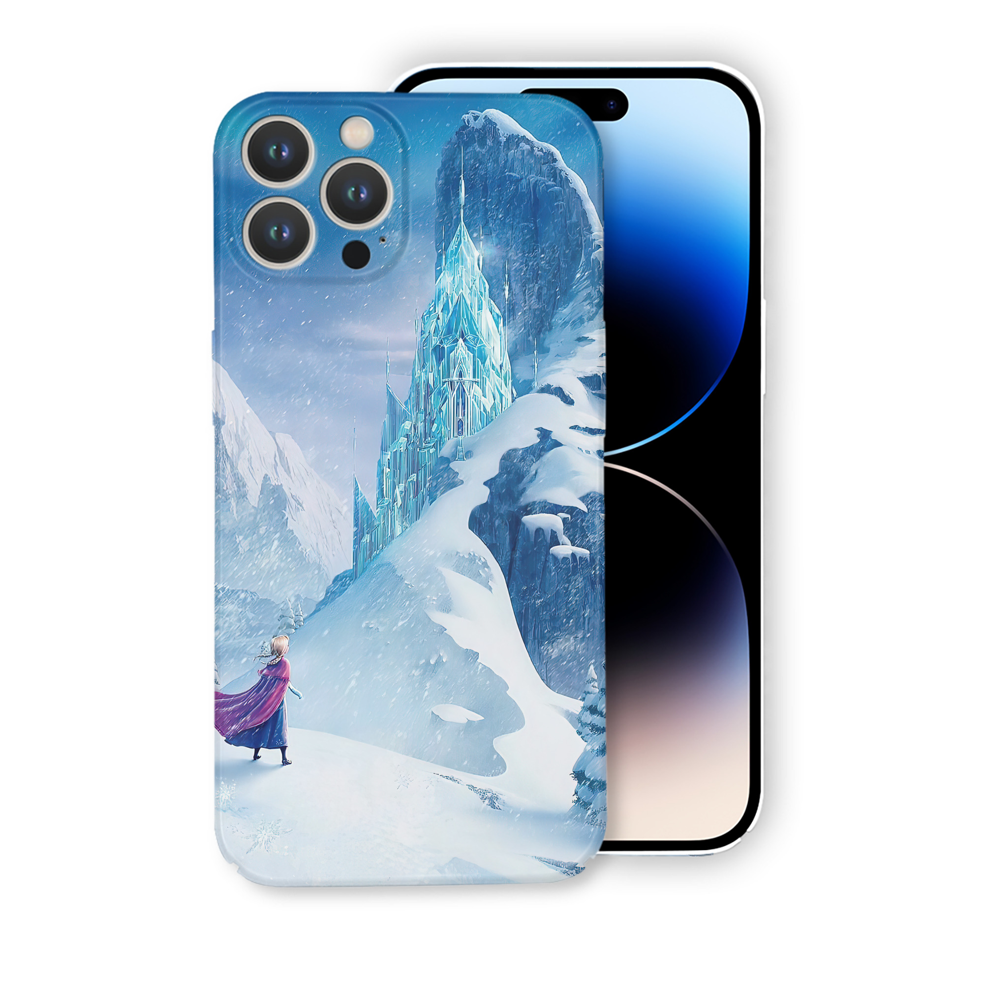 （画像用） アナと雪の女王 アンナ エルサ Frozen Anna Elsa 【iPhone 14シリーズ対応】ハードケース
